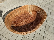 Hundekorb XXL Weidengeflecht 120x80cm.. gebraucht