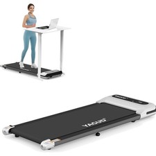 laufband für zuhause 2 in 1 walking pad kompakt led display flexibel sportgerät
