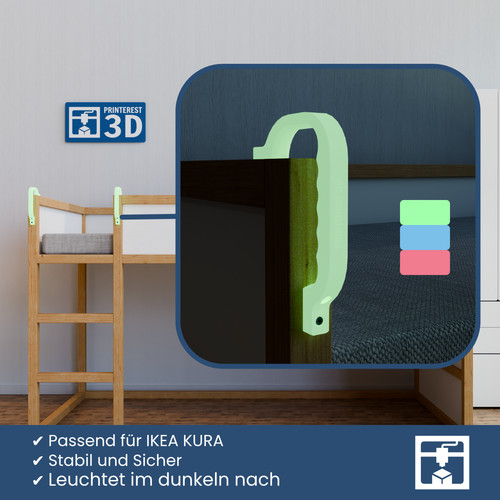 Hochbett griffe für - hochbett-griffe, kura