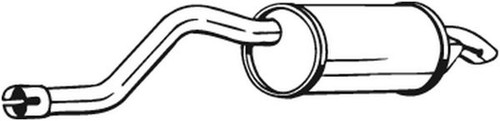 Bosal endschalldämpfer - bosal,