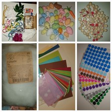 Konvolut_Großes Bastelpaket XXL, verschiedene Stoffe, Marken, neuwertig 