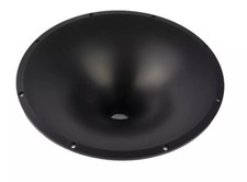 Kugelwellenhorn 29cm schwarz - 29cm,