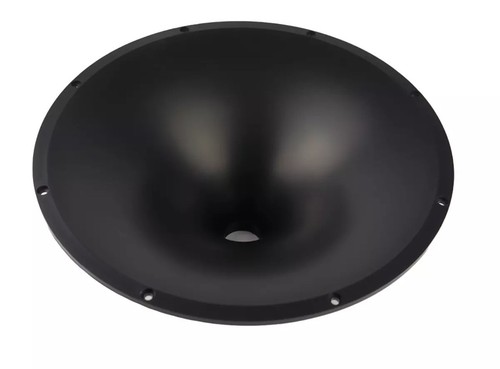 Kugelwellenhorn 29cm schwarz - 29cm,