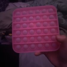 pink square pop it