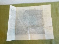 Landkarte Deutsches Reich Kartogr. Abteilung Königl Preuß Landesaufnahme 1889!