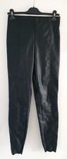 Hose Kunstlederhose asos schwarz Größe 40 eher 36 38 Kunstleder neu
