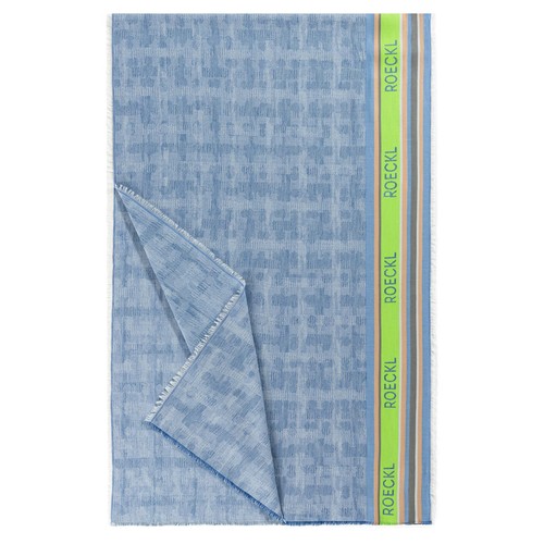 Roeckl cotton stripes - cotton, 55x175