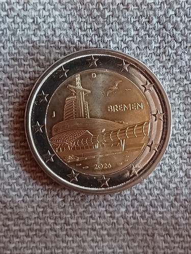 Euro 2026 umlaufmünze - 2026, j