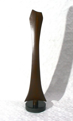 Metallskulptur stahl plastik - metallskulptur, stahl-plastik