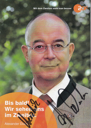 Autogramm alexander duda - -,