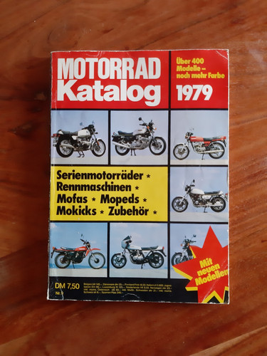 Motorradkatalog 1979