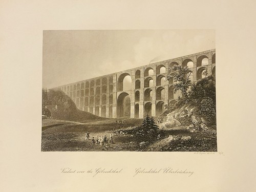 Gölschtal viadukt sachsen - gölschtal,
