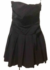 Abendkleid Peek & Cloppenburg Ballkleid Cocktailkleid - Kurz Blau Gr. 38 - TOP