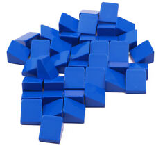 LEGO - 40 Mini - Dachsteine blau 1x1x2/3, 30 Grad / Blue Slope / 54200 NEUWARE