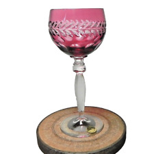 Kristall Römer Kelch  Weinglas ca. 19 x 8 cm Top Zustand Bavaria (1)