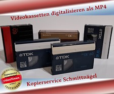 Kassette digitalisieren, Video