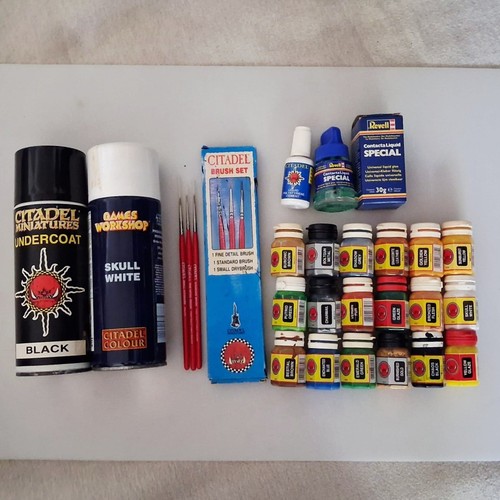 Warhammer citadel paint lot - warhammer,