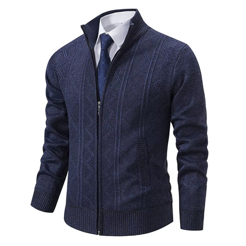 Herren strickjacke zipper - herren,