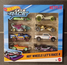 Hot Wheels Lets Race 8 Pack Geschenkset  GT Scorcher Baja Truck Dragon Blaster..