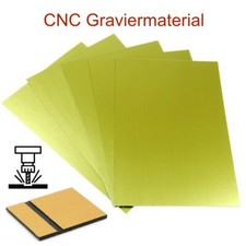 Graviermaterial GOLD-SCHWARZ