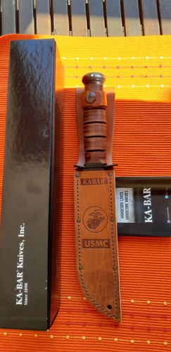 Bar 1217 usmc - ka-bar, usmc-
