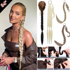 34" Lang Wrap On Pferdeschwanz