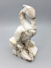 Schwan Figur Marmor Naturstein