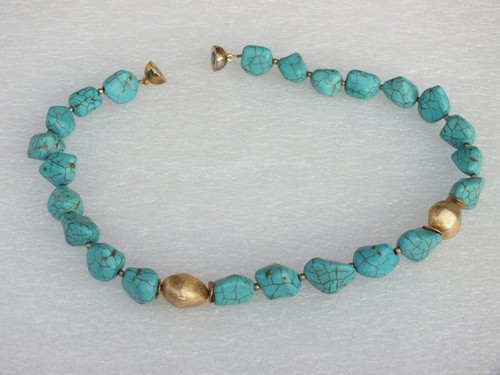 Vintage halskette aus - -,
