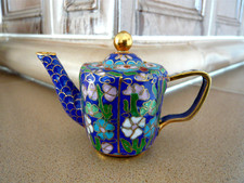 Seltene Cloisonne Teekanne