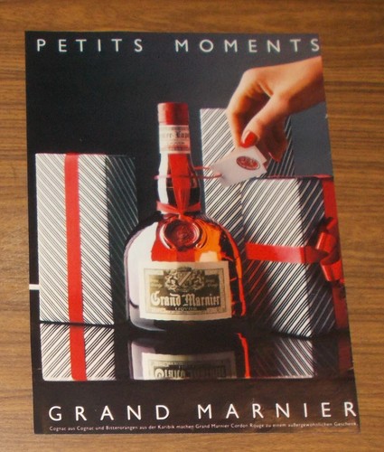 Seltene werbung grand marnier - werbung,