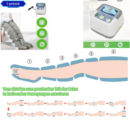 Press6 lymphdrainage gerät - i-press6,