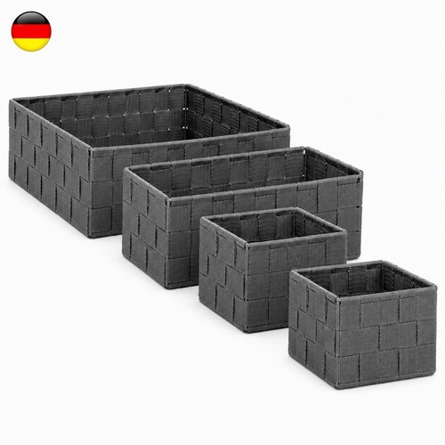 4er set aufbewahrungskorb - set,
