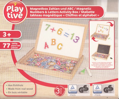 Playtive magnetbox zahlen und - playtive,