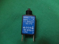 E-T-A, ETA thermischer Schutzschalter AC250V 0.6A DC28V 