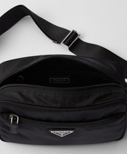 PRADA Schultertasche Schwarz