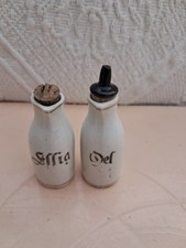  antike Puppenküche Essig Öl