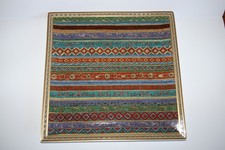 Hermès Quadratischer Teller 23 cm Cheval d' Orient  Nr. 5