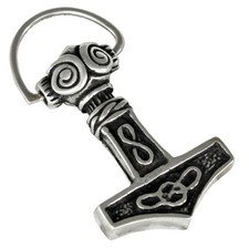 Thorshammer Anhänger Silber