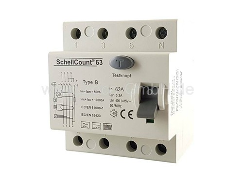Rcd typ b - fi, /