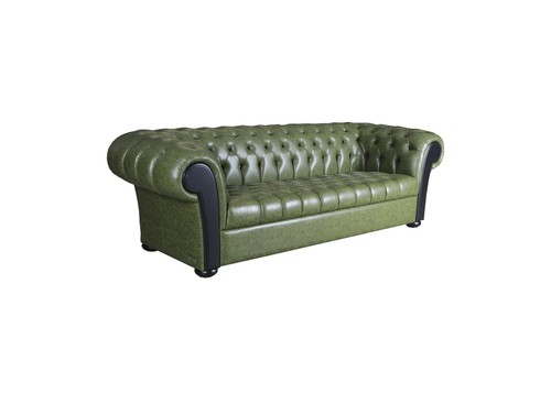 Grüne chesterfield couch - grüne,