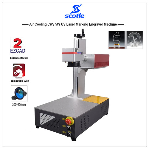 Air cooling laser - air, uv