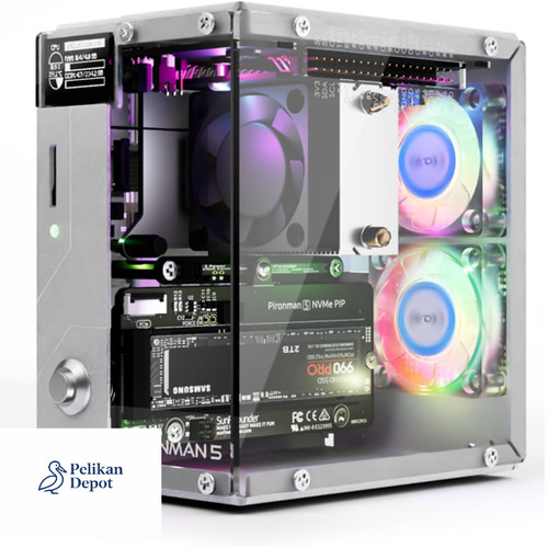 Pironman mini gehäuse - 5, mini-pc-gehäuse