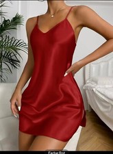 Sexy Dessous Nachthemd Neu Rot