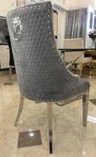 Chesterfield stuhl barock samt - chesterfield,