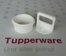  Tupperware * Hamburger Maker Former Presse 2-tlg. * weiß