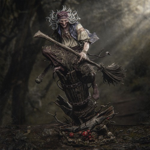 Baba yaga slawische - baba, yaga,