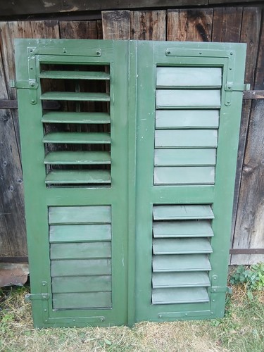 Paar fensterladen holz - 1,