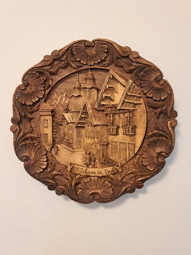 Vintage wandteller johann - wandteller, st.