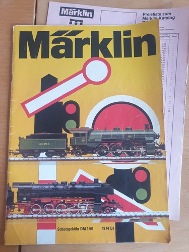 Märklin katalog 1974 mit - 1974, di