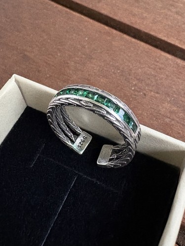 Ritter ring grüner obsidian - ring,